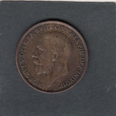 Beschrijving: 1 Penny GEORGIUS V  